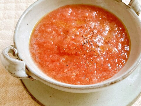 冷たい☆トマトスープ